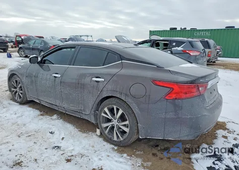 2016 Nissan Maxima 3.5S z USA, uszkodzony, nr VIN 1N4AA6AP5GC381150